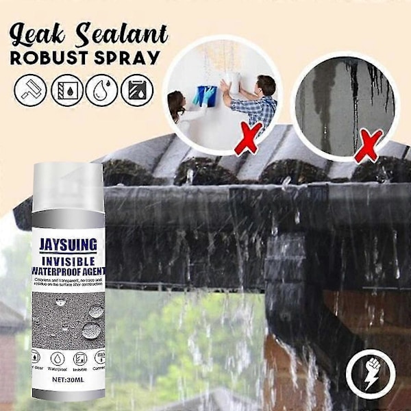 JAYSUING 3ST Tätningsmedel Beläggning Flytande Vattentät Stark Vidhäftning Läckage Vattenläckage Reparation Tätningsmedel Plugg -3016757318043
