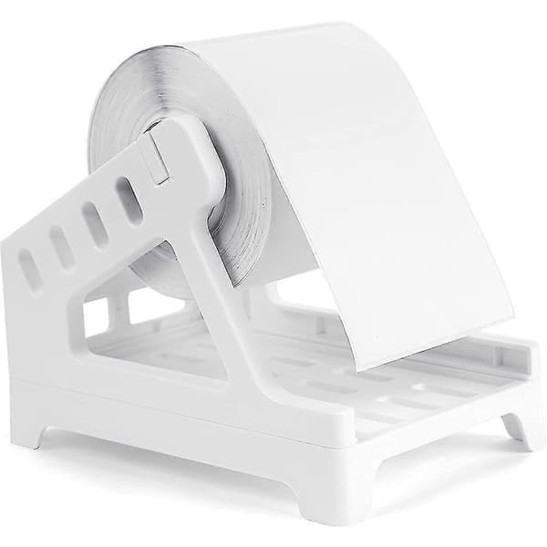 Forsendelsesetiketholder til rulle- og fanfold-termiske etiketter, der fungerer med desktop-etiketprinter