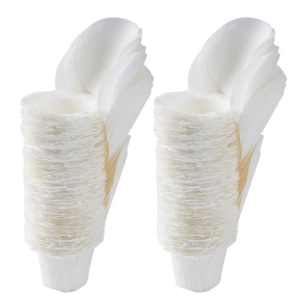 150 stk Kaffe Filterpapirkopp Matfilterpapirholder Kaffe Maskin Papirfilter Kapsel K-kopp w