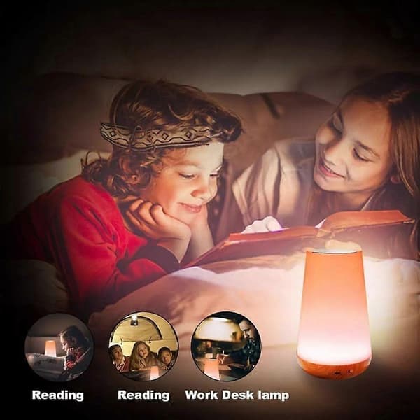 Uwantme Natlampe, Dæmpbar Touch Lampe, Bærbar Touch Lampe