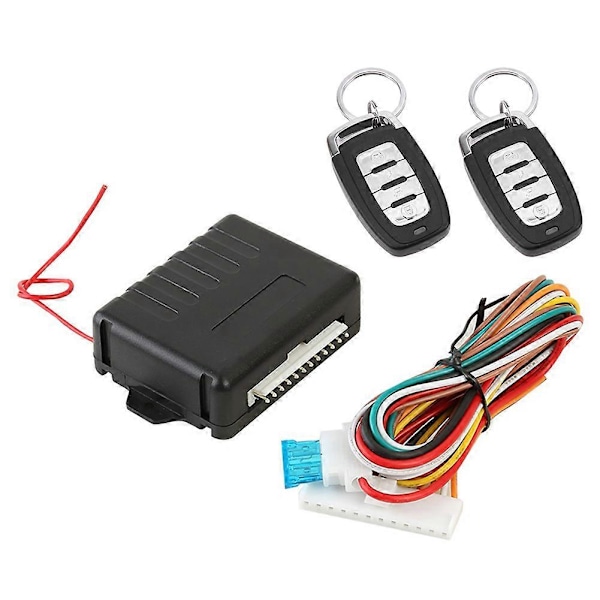 Universal Bilalarm System Auto Fjernbetjening Central Kit Dør Lås Nøglefri Adgangssystem Central Låsning Bilalarm System Central Kit