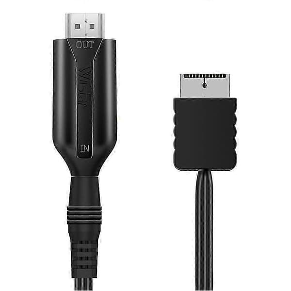 Adapterkabel för Playstation 2 Ps2 till HDMI-kompatibel Hd Rca Av Audio Video X1