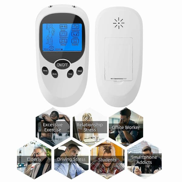 Elektrisk Stimulering Muskelavslappning Terapi Smärtlindring Tens Enhet Tens Massageapparat