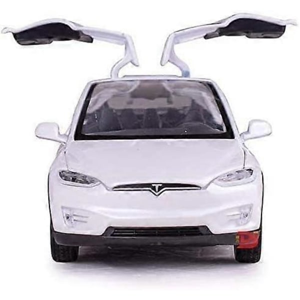 1:32 Mittakaavan Automalli X90 Tesla Alloy 1/32 Painevalettu Automalli Äänellä ja Valolla Vedettävä Automalli Lelu Mini Ajoneuvot Lelut Lapsille Lahja Tesla Auton Ystäville