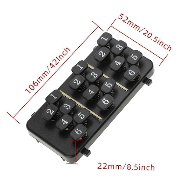 Gitarrackordtränare Hjälper Ackordlärande Assisterar Gitarrnybörjare Akustisk Gitarr Tillbehör Gui
