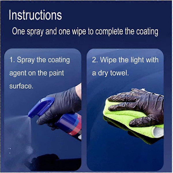Zenora Coating Agent Spray, Multifunksjonell Coating Renewal Agent, 2025 Oppgradering