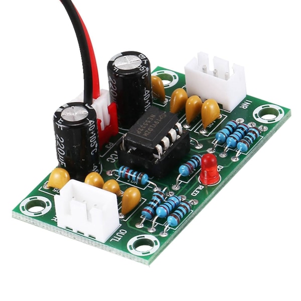 Mini Preamp Op Amp Module Forsterker Dual Channel NE5532 Forforsterker Tone Board 5 ganger bred spenning 12-30V