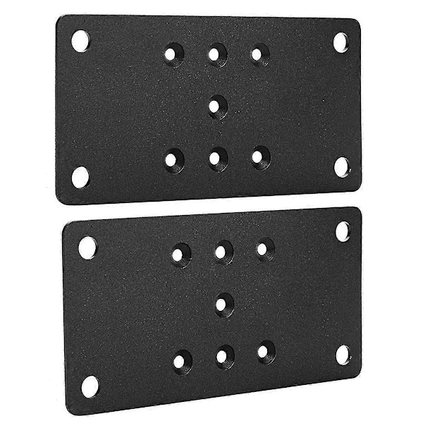 Solid Patio Søyler Baseplate Gjerdesøyle Base Festeskinne Dekksøyle Ankerskive Patio Søyler Basekobling