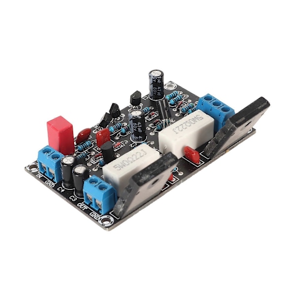 Effektförstärkarkort Mono Hög Effekt 2SC5200 2SA1943 Tyst 100W Förstärkare Högtalarkretsskyddskort YEMMA