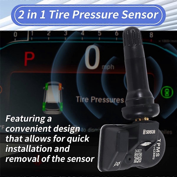 Programmerbar MX Sensor til Bil 433MHz 315MHZ 2 i 1 til Autel TS408 TS508 ITS600 Universal Redigerbar PMS