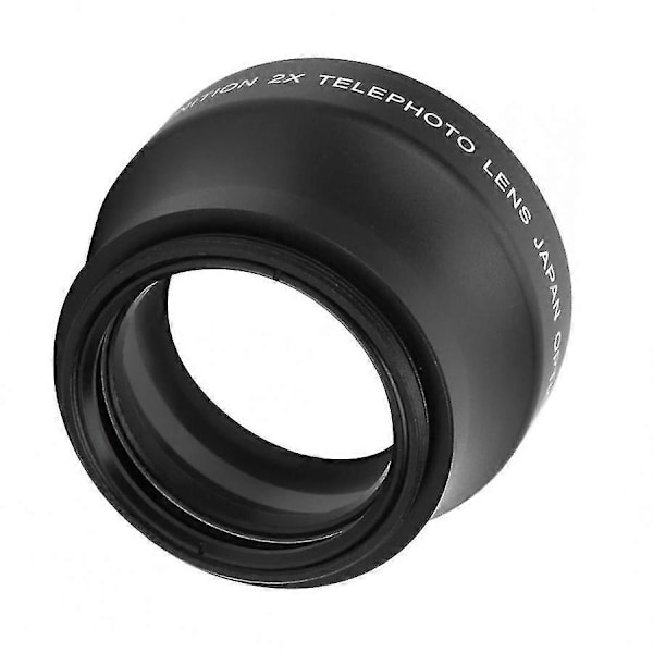 37mm 2x Forstørrelse High Definition Converter Telefotoobjektiv For 37mm 18-55 Lengde Mount Kamera T - SFYGV