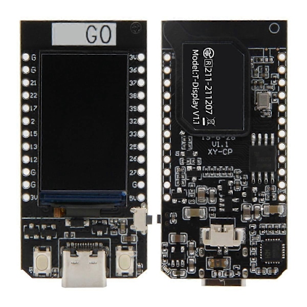 For Nerd Miner CH9102F T-Näyttö 1.14In LCD Ohjauslevy ESP32 Langaton Moduuli BTC Bitcoin Sol