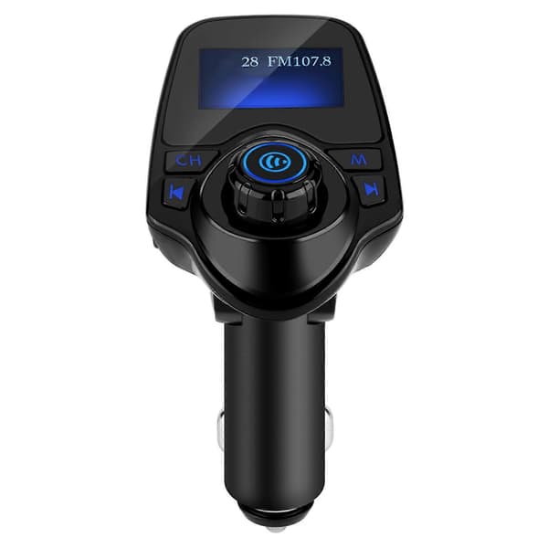 T11 Bluetooth Trådløs Håndfri Bilsæt MP3-afspiller FM-sender USB-oplader