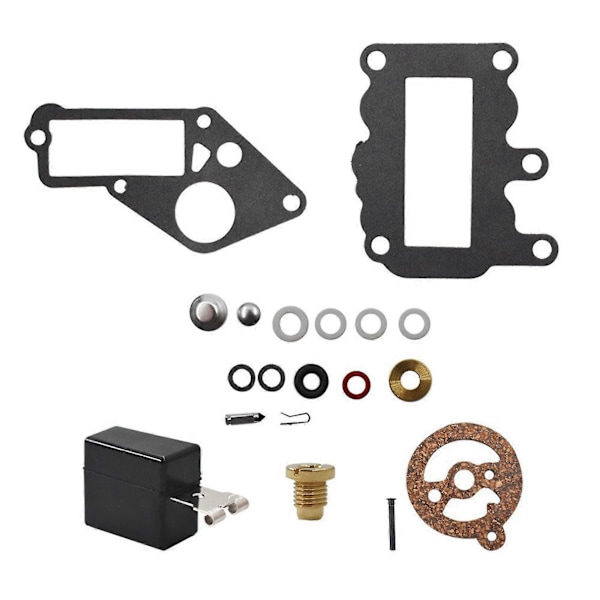 For Johnson/Evinrude Udenbordsmotor 9,5 HK med Flydekarburator Reparationskit