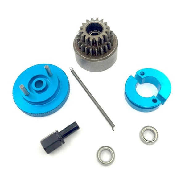 RC Växel Två Hastighets Kopplingssats Klockfjädrar Svänghjul Lager Axelkit för 1/10 RC Nitro Motor Bil 9