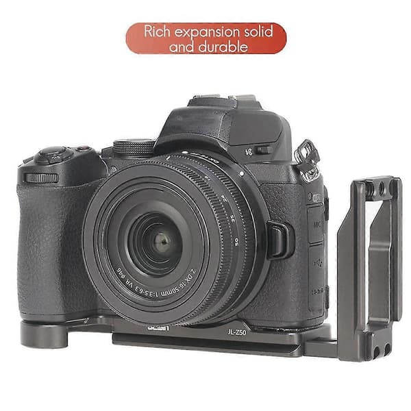 til Vertikal Quick Release Plade L Plade til Z50 Kamera Kompatibel Stabilisator Tripod Vertikal Hånd