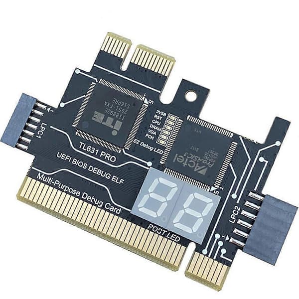 TL631 Pro Multifunksjonell Stasjonær Laptop LPC-DEBUG Postkort PCI PCI-E Mini PCI-E Hovedkort Diagnostisk Analysator Tester, A