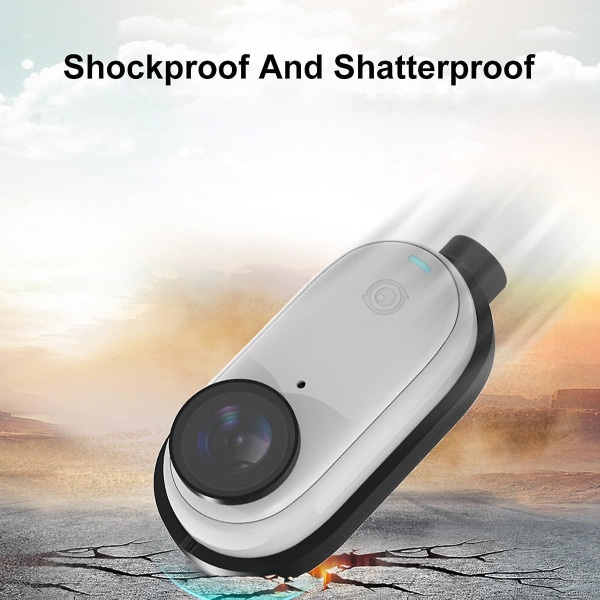 Magnetisk ramme til Go3 kamera tilbehør Anti-shake action kamera Kropsbeskyttelse Tommelfingerkamera Fra