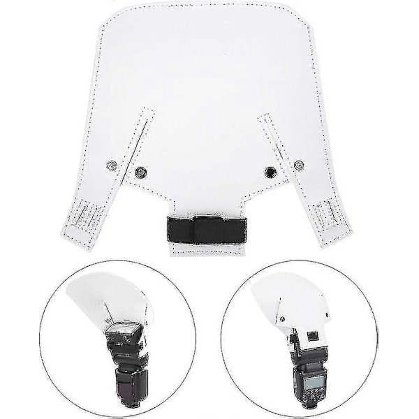 Blitsdiffuser Annet fotografisk utstyr Bærbar Universal Bueform Kamera Blitslys Diffuser Reflektor Speedlite Softboks