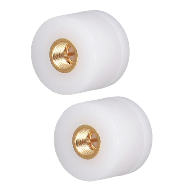 2st Wifi Mini Antenn 2.4G Hög Förstärkning Utomhus Vattentät Kort Limstift Tumme för Smarta Hem Vit