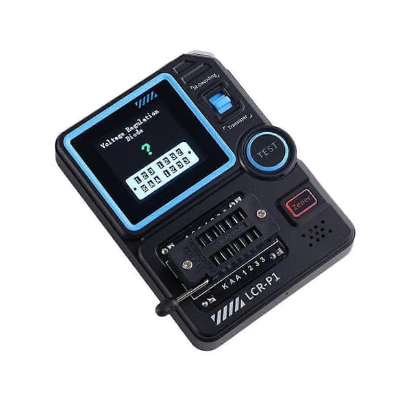 LCR-P1 Transistor Tester Diode Triode Kapasitans Resistans JFET, LCR Meter Tester Multifunksjon MOSFET IGBT