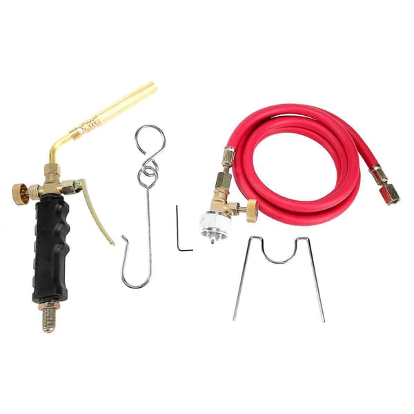 Loddebrenner for lodding med MAPP-propan, med 1,6 m slange