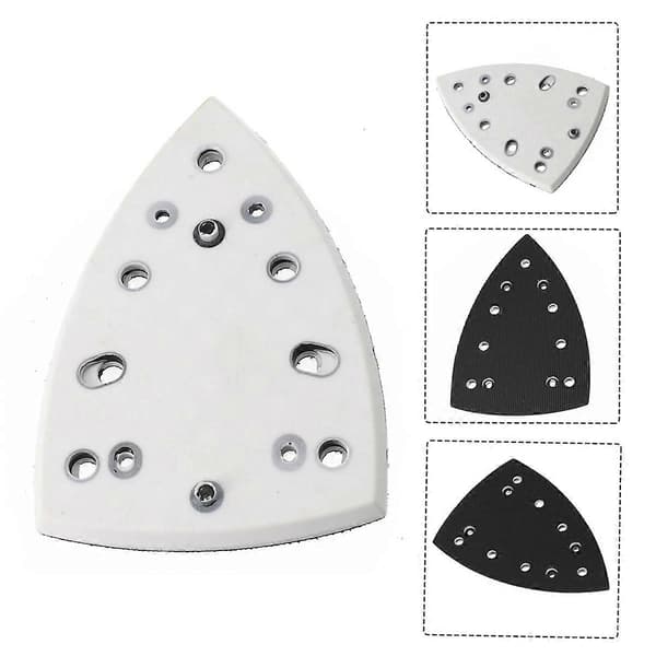 1 stk. Slipepute Erstatning Bakplate Trekantet Poleringsskive for DTS 400/DS400 REQ Slipemiddel
