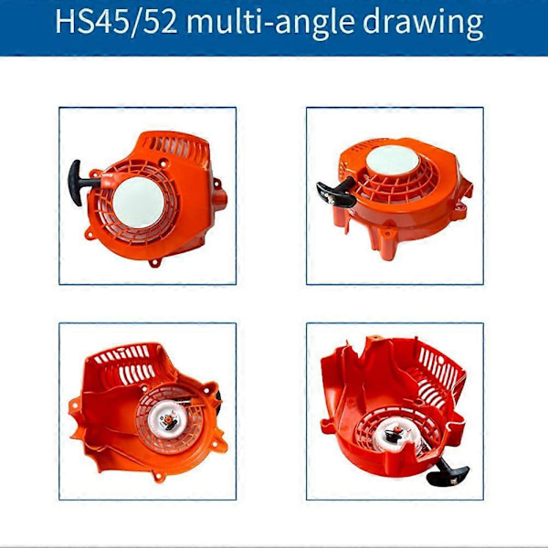 Backdrag för HS45 HS52 Häcksax Handdrag Häcksax 42280802100
