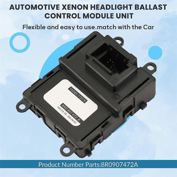 Bil LED Xenon Hid Frontlykt Ballast Kontrollmodul Enhet Frontlykt Driver Modul 8R0907472A for Q5 2