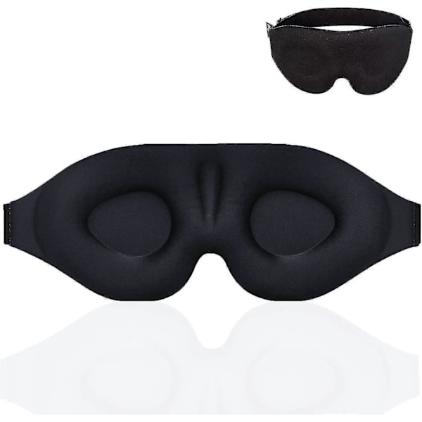 3D Ultra Bløde Hudvenlige Øjenmasker, Blindfold L