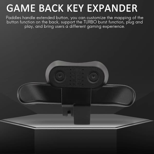 Ersättningspaddlar för Kontroll Back Button Attachment för Dualshock4 Gamepad Rear Extension Keys