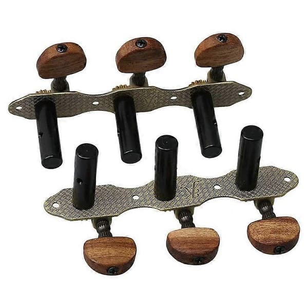 2 stk. Gitar Stemmeskruer Tuning Keys Pegs for Klassisk Gitar