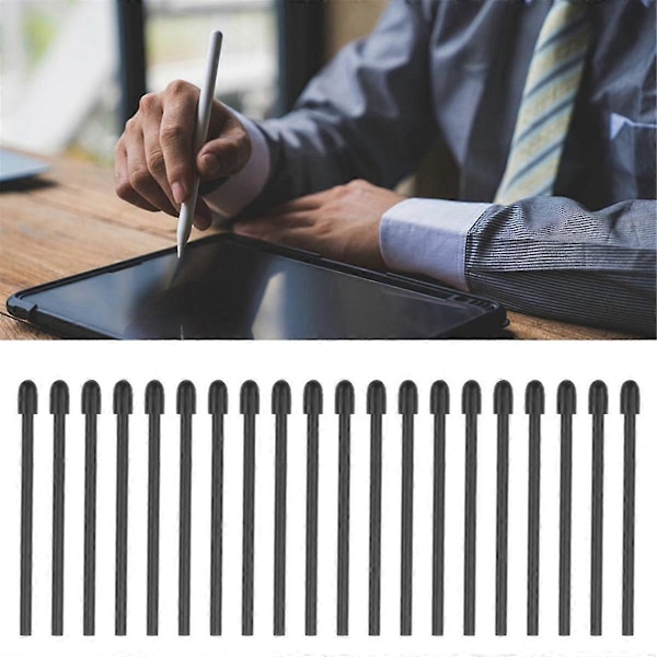 40 stk pennespisser/nibber for Remarkable 2 Stylus Marker Plus pennnibber med verktøy for utskifting av myke nibber/spisser