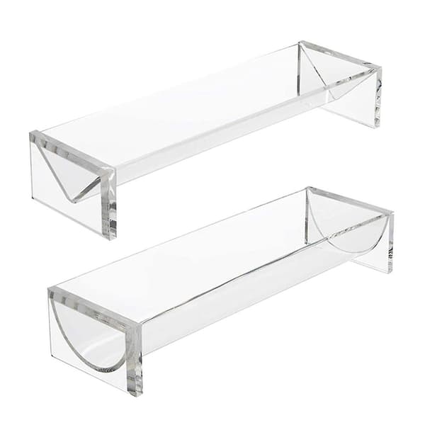 Klar Cracker Serveringsbakke, Transparent Macaron Displaybakke, Rektangulær Crackerholder Til Servering