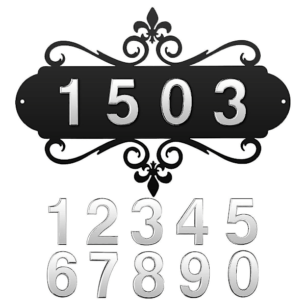 House Address Plaques Address Sign Mailbox Number Personalized Address Signs For House Home Hotel Office Garden