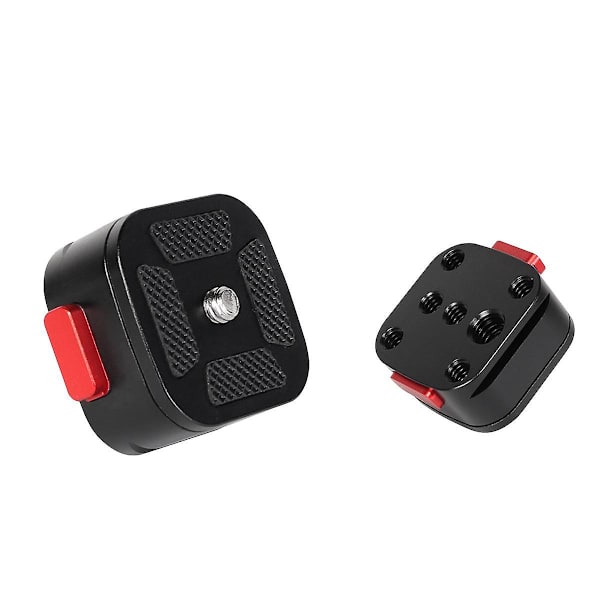 Nopea irrotuslevy 38 mm kiinnityslevy Levyn kiinnitysadapteri DSLR-toiminta kameran jalustan adapterille