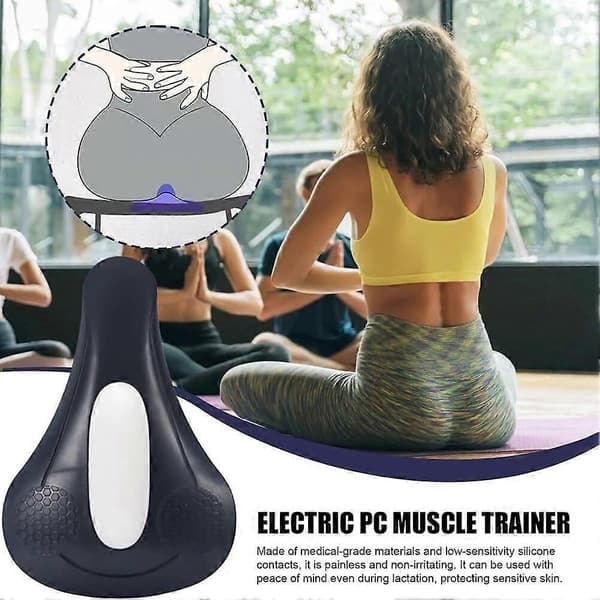 Bækkenbundstræner 4 Modes Massage Reparationspude USB Genopladelig Bule