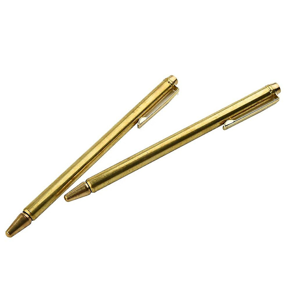 Divineringsdetekteringsstænger Positioneringsstang Testmetre Fleksible Positioneringsstænger 2 stk. 57 cm Justerbar Messing Guld