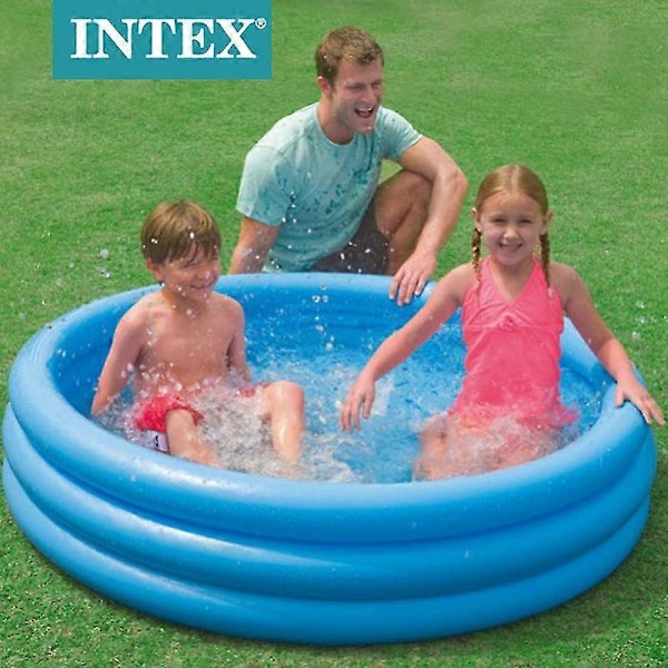 Intex - 59416np - Vattenspel och sida - Kristallblå pool - 1,14m X 25cm