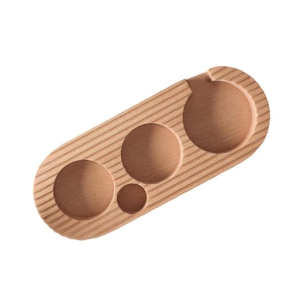 Kaffetamper-stativ, Solid trekaffeholder, Kaffefilter-tamper-stativ, Håndtak match