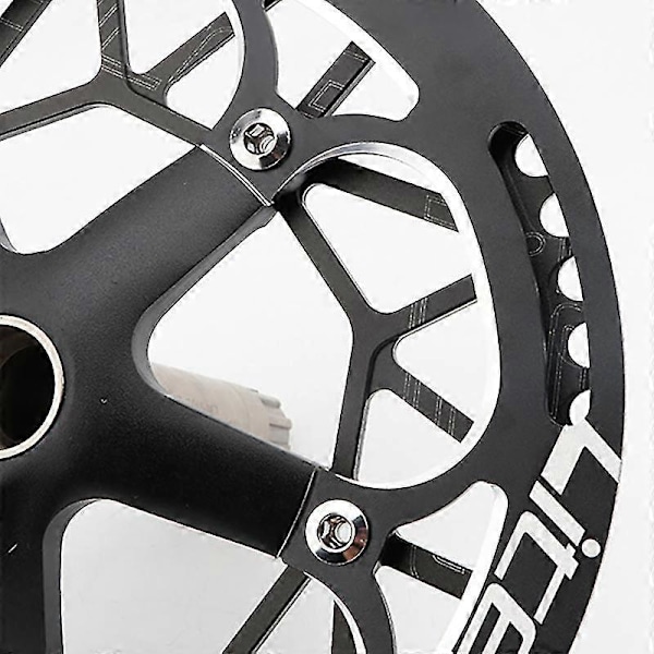 Vikbar Cykel Kedjehjulsskydd 52t Cykel Kedjehjulsskydd Cnc 130bcd Skyddsplatta Vevparti Ch