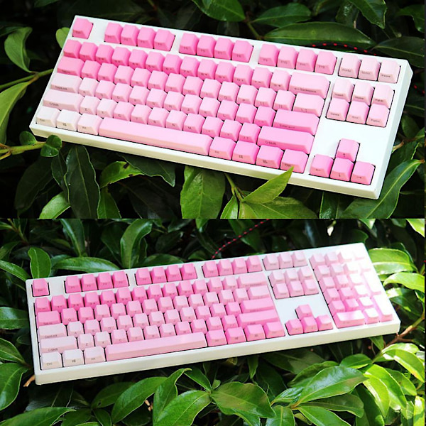 87/104/108 Tangenter Pbt Sidotryckta Oem-profil Standard Bakgrundsbelysta Tangentmössor
