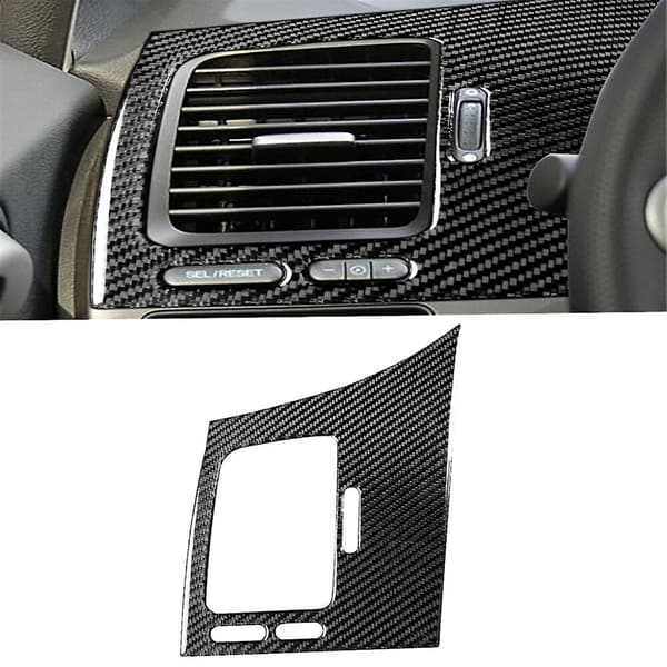 Til 8. generation 2006-2011 Carbon Fiber Fører Outlet Cover Trim
