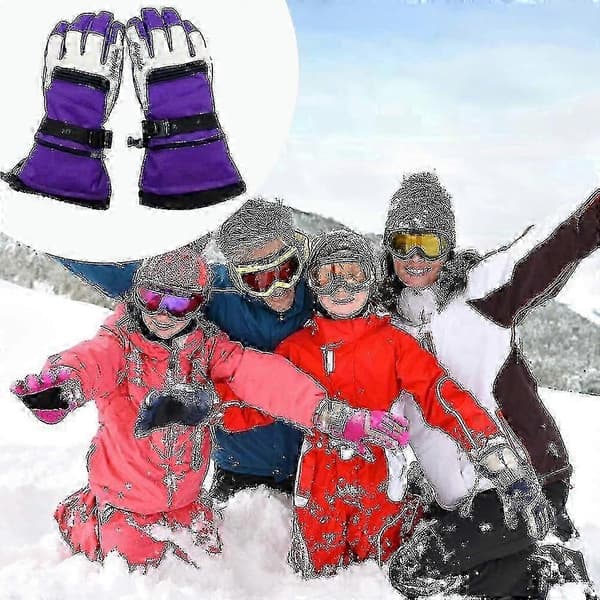 Tykk Varm Vinter Ski Dame Luffer