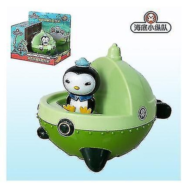 Octonauts Dragbil Båtmodell Barnacles Kwazii Peso Anime Actionfigur Leksaker För Barn Bebis Barn Födelsedagspresent