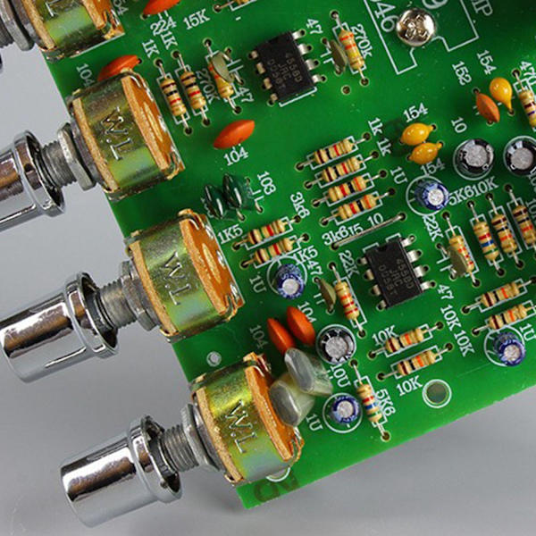 40w+40w TDA8944 Stereo Audio Forstærkerkort Digital Mikrofonforstærker Bilforstærker Tonekontrol Højttaler