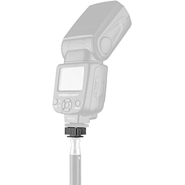 Blitz-Hotsko-Montering Adapter til 1/4 Tomme Gevindhul med 1/4-20 Han til 1/4-20 Han Stativskrue Adapter