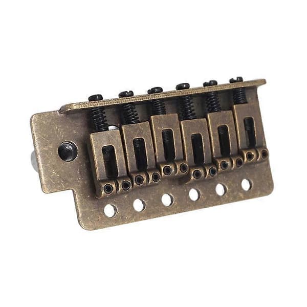 6-strengers Gitarre Tremolobro Single Shake Bridge Monteringssystem Sq Elektrisk Gitartilbehør