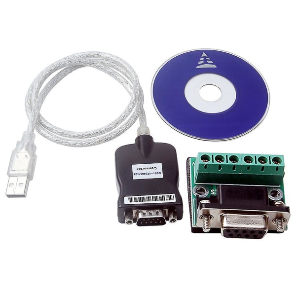 USB 2.0 til RS485 -485 RS422 -422 DB9 COM Seriell Port Enhetskonverterer Adapterkabel, PL2303