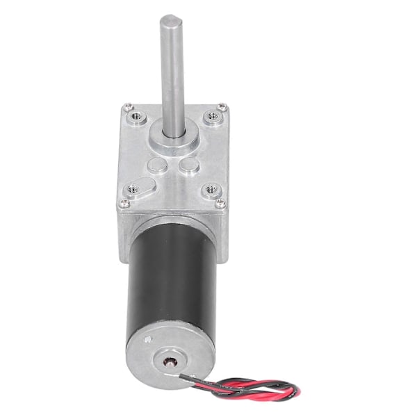 Maskväxelmotor DC Självlåsande Mini Hastighetsreducering Elektrisk Växellåda Reducerare Motor DC24V 40RPM